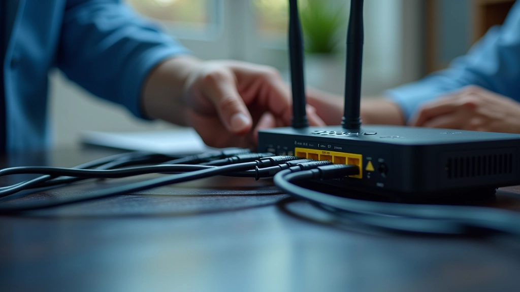 Detalhes técnicos de configuração de roteador